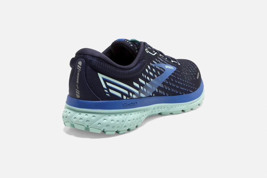 Brooks Ghost 13 Road Loopschoenen Dames - Donkerblauw/Blauw - 236948KHN